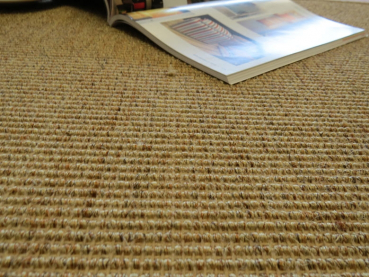 Sisal Teppich Natur gekettelt