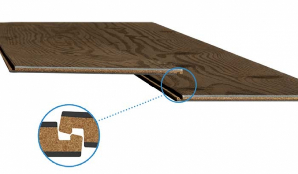 Wicanders Hydrocork Vinylboden in 12 realistischen Holz Dekoren.